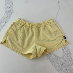 Patagonia Barely Baggies Shorts Pastel Yellow